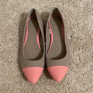 Gap Pink/Nude Flats